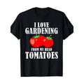 Cotton Gardening Love Tomatoes 100% Cotton Crew Neck Short Sleeve Regular Fit Slight Stretch Geometric Pattern Digital Print Casual Outdoor Activities Knit Fabric Top Made USA T-Shirts, Hoodie, Sweatshirt - T-Shirt, Sweatshirt, Hoodie