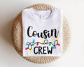 Cousin Crew Shirt Lights Family Matching Xmas Party Winter Gathering Cousin Squad Xmas T-Shirts, Hoodie, Sweatshirt - T-Shirt, Sweatshirt, Hoodie