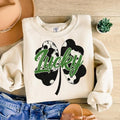 Cow Print Lucky Shamrock St Patricks Day Retro St Patty'S Day Shirt T-Shirts, Hoodie, Sweatshirt - T-Shirt, Sweatshirt, Hoodie