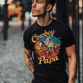 Cowboy Papa Western Papa Vintager Dad Funny Dad Dad Dad Best Dad T-Shirts, Hoodie, Sweatshirt - T-Shirt, Sweatshirt, Hoodie