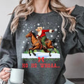 Cowboy Santa Cowboy Xmas Giddy Up Jingle Horse Pick Up Your Feet Howdy Country Horse Cowgirl Shirt T-Shirts, Hoodie, Sweatshirt - T-Shirt, Sweatshirt, Hoodie