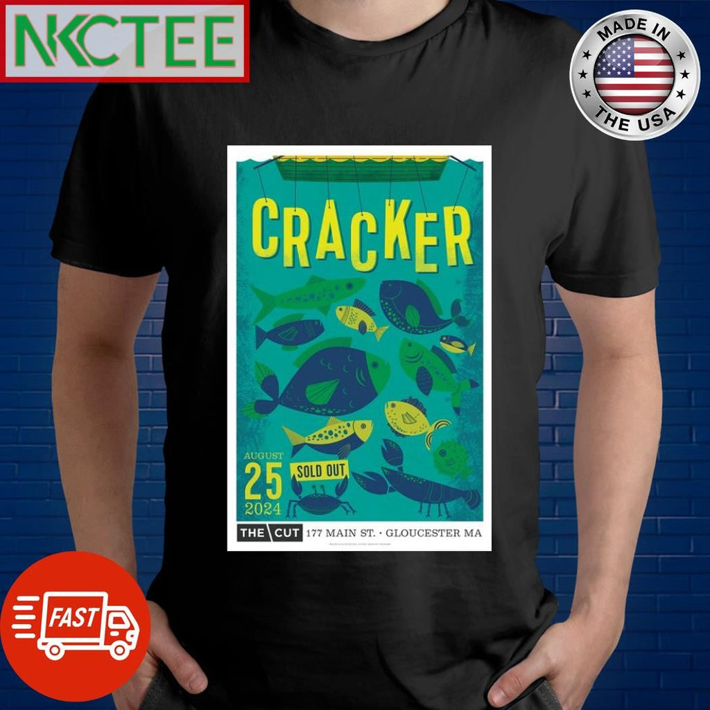 Cracker Sold Out Aug 25 2024 The Cut Tour Poster Shirt Unisex T-shirt, Sweatshirt, Hoodie, Long Sleeve Tee - T-Shirt, Sweatshirt, Hoodie