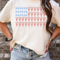 Crawfish Flag Bow Ivory Comfort Colors Top T-Shirts, Hoodie, Sweatshirt - T-Shirt, Sweatshirt, Hoodie