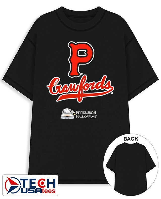 Crawfords and Homestead Pittsburgh Hall of Fame shirt Unisex T-shirt, Sweatshirt, Hoodie, Long Sleeve Tee - T-Shirt, Sweatshirt, Hoodie