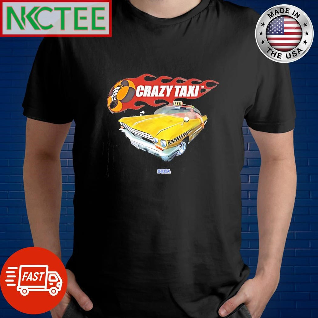 Crazy Taxi SEGA car shirt Unisex T-shirt, Sweatshirt, Hoodie, Long Sleeve Tee - T-Shirt, Sweatshirt, Hoodie