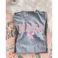 Cream Checkered Coquette Mama Granite Comfort Colors T-Shirts, Hoodie, Sweatshirt - T-Shirt, Sweatshirt, Hoodie