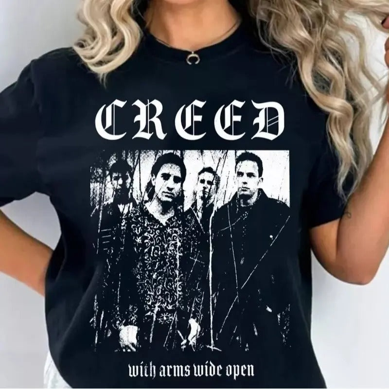 Creed Metal Retro Creed Band Fan Shirt Creed 2024 T-Shirts, Hoodie, Sweatshirt - T-Shirt, Sweatshirt, Hoodie