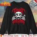 Creepy Christmas Skeleton Spooky shirt Unisex T-shirt, Sweatshirt, Hoodie, Long Sleeve Tee - T-Shirt, Sweatshirt, Hoodie