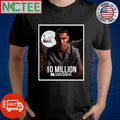 Cristiano Ronaldos channel becomes the fastest to ever hit 10 million subscribers YouTube Diamond Play Button shirt - T-Shirt, Sweatshirt, Hoodie