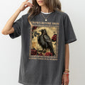 Crows Before Bros Shirt Comfort Colors True Crime Lover Feminist Dark Academia Womenswear T-Shirts, Hoodie, Sweatshirt - T-Shirt, Sweatshirt, Hoodie