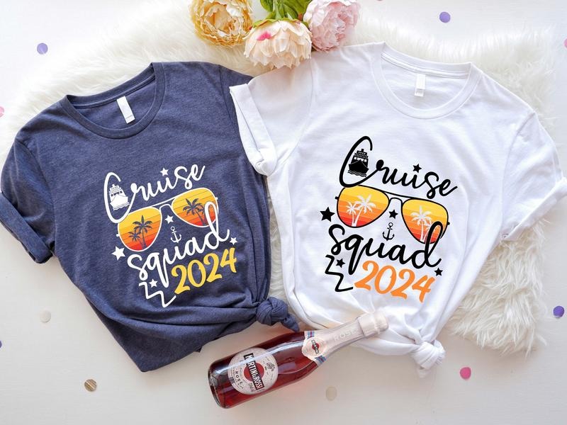 Cruise Squad 2024 Shirt Matching Family Vacation Cruising Group Cousin Summer Trip Shirt Cruise Sea Trip Group T-Shirts, Hoodie, Sweatshirt - T-Shirt, Sweatshirt, Hoodie