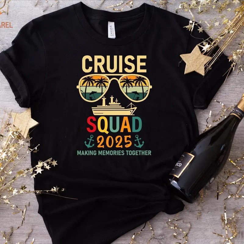 Cruise Squad Shirts Family Cruise Family Trip 2025 Family Cruise Friends Cruise Shirts Family Matching Shirtcruise Squad Shirt Cotton Womenswear T-Shirts, Hoodie, Sweatshirt - T-Shirt, Sweatshirt, Hoodie