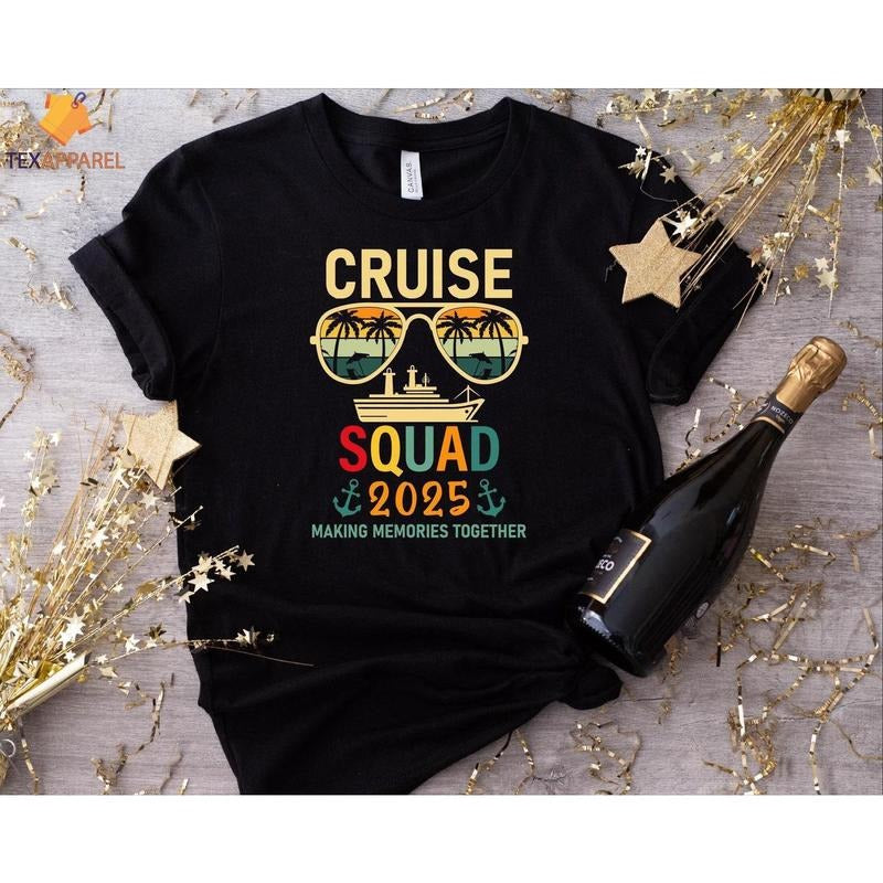 Cruise Squad Shirts Family Cruise Family Trip 2025 Family Cruise Friends Cruise Shirts Family Matching Shirt Cruise Squad Shirt T-Shirts, Hoodie, Sweatshirt - T-Shirt, Sweatshirt, Hoodie