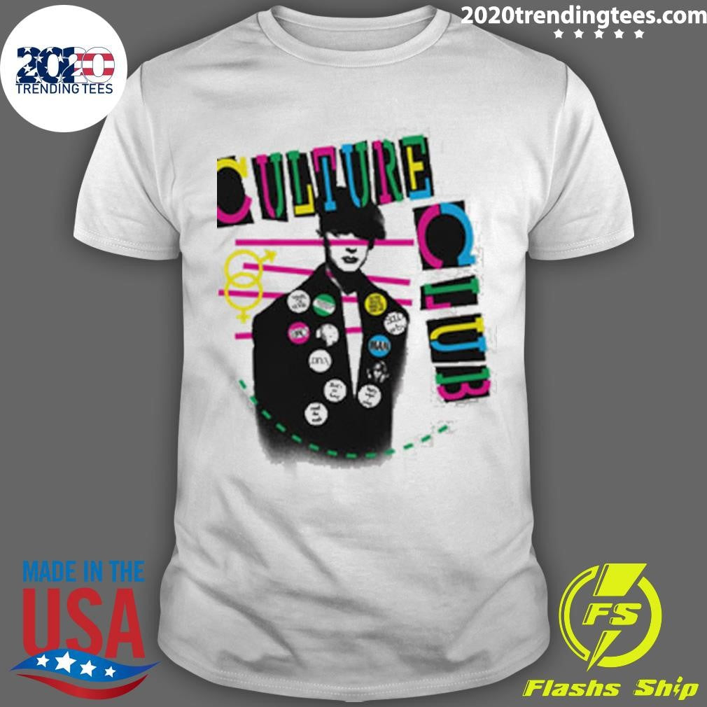 Culture Club Stencil Logo Shirt Unisex T-shirt, Sweatshirt, Hoodie, Long Sleeve Tee - T-Shirt, Sweatshirt, Hoodie