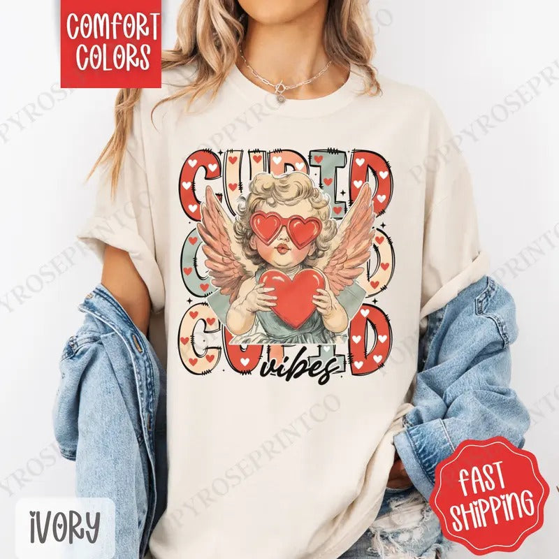 Cupid Shirt Comfort Colors T-Shirts, Hoodie, Sweatshirt - T-Shirt, Sweatshirt, Hoodie