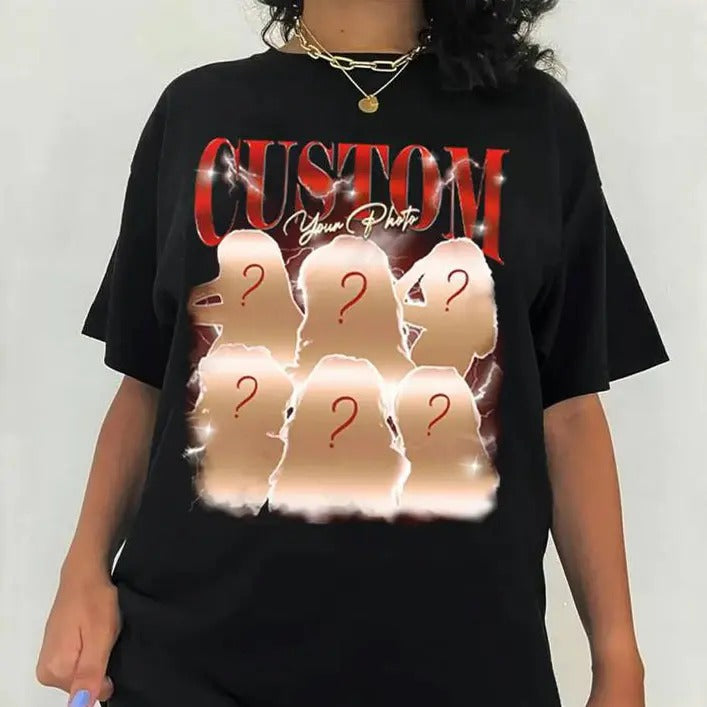 Custom Bootleg Rap Custom Photo Bootleg Face Girlfriend Vintage Rap Custom Photo Shirt Custom 90s Bootleg HL188 T-Shirts, Hoodie, Sweatshirt - T-Shirt, Sweatshirt, Hoodie