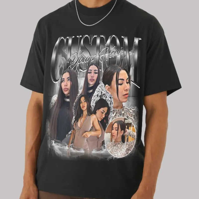 Custom Bootleg Rap Customized Your Bootleg Personalized Photos Boyfriend T-Shirts, Hoodie, Sweatshirt - T-Shirt, Sweatshirt, Hoodie