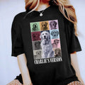 Custom Dog Comfort Color Shirt Custom Dog Cat Shirt Custom Pet Portrait Shirt HL07 T-Shirts, Hoodie, Sweatshirt - T-Shirt, Sweatshirt, Hoodie