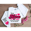 Custom Heart Her Sleeve Mothers Valentine Mama Shirt Vday Her Mom Shirt T-Shirts, Hoodie, Sweatshirt - T-Shirt, Sweatshirt, Hoodie