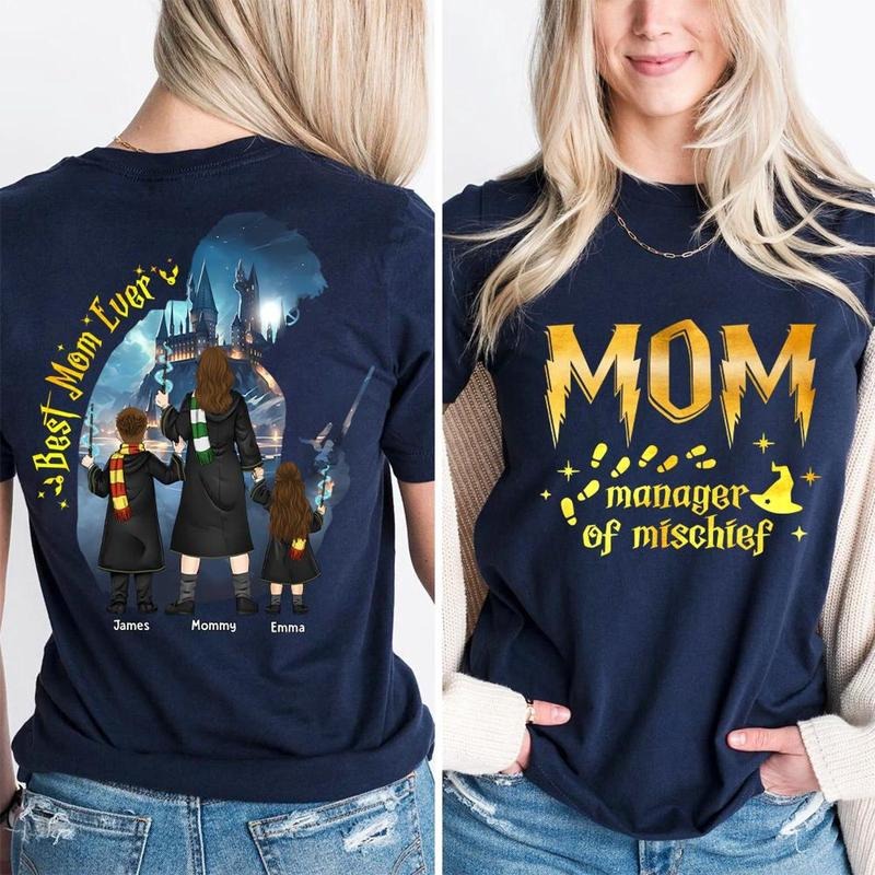 Custom Manager Mischief Mom Shirt Best Mom Ever Magical Mom Mama Shirt Mama Shirt Wizard Mom Funny Mom T-Shirts, Hoodie, Sweatshirt - T-Shirt, Sweatshirt, Hoodie