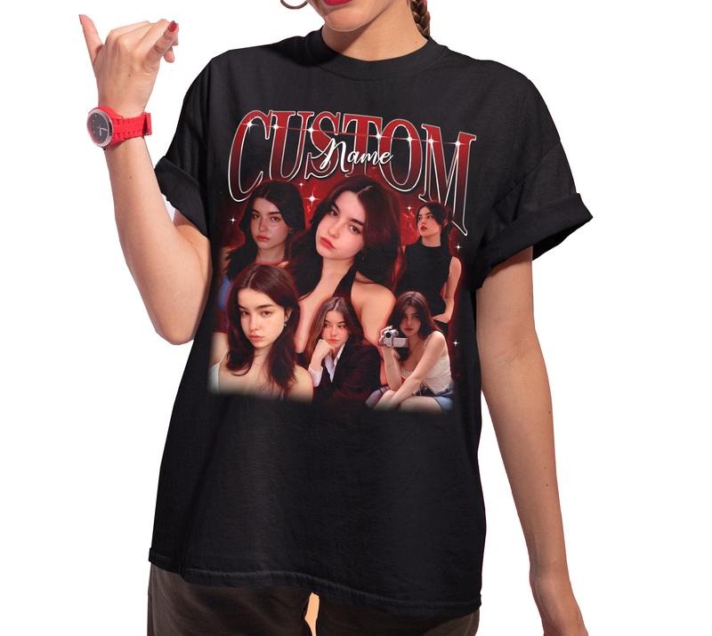 Custom Photos Shirt Top Womenswear Underwear Streetwear Summer T-Shirts, Hoodie, Sweatshirt - T-Shirt, Sweatshirt, Hoodie