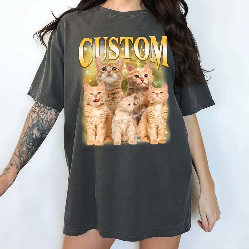 Custom Rap Comfort Colors Shirt Custom Photo Custom Pet Photos Unhinged Personalized T-Shirts, Hoodie, Sweatshirt - T-Shirt, Sweatshirt, Hoodie