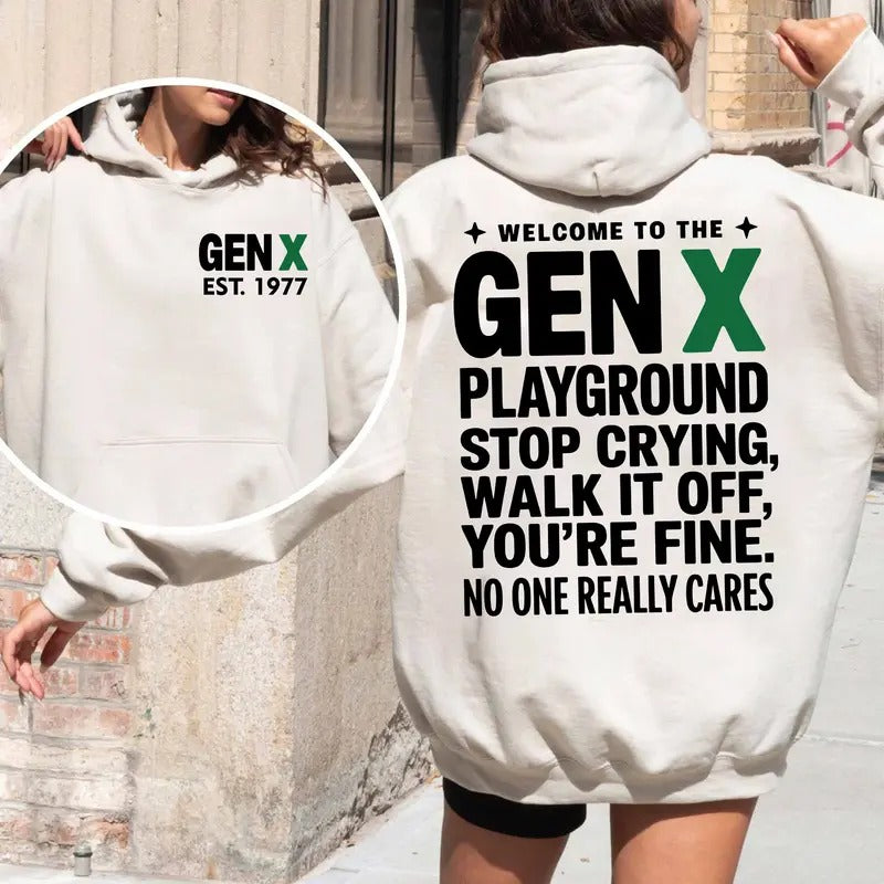 Custom Year Generation X Playground New Version FAFO Raised Hose Water Neglect 100% Cotton Two Sided Menswear Shirt T-Shirts, Hoodie, Sweatshirt - T-Shirt, Sweatshirt, Hoodie