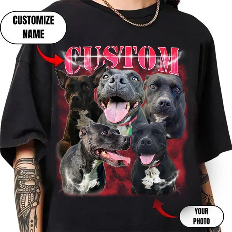 Custom Your Pet Personalized Pet Vintage Custom Dog Shirt Custom Photo Shirt Pet Photo Shirt Pet Lovers HL1394 T-Shirts, Hoodie, Sweatshirt - T-Shirt, Sweatshirt, Hoodie