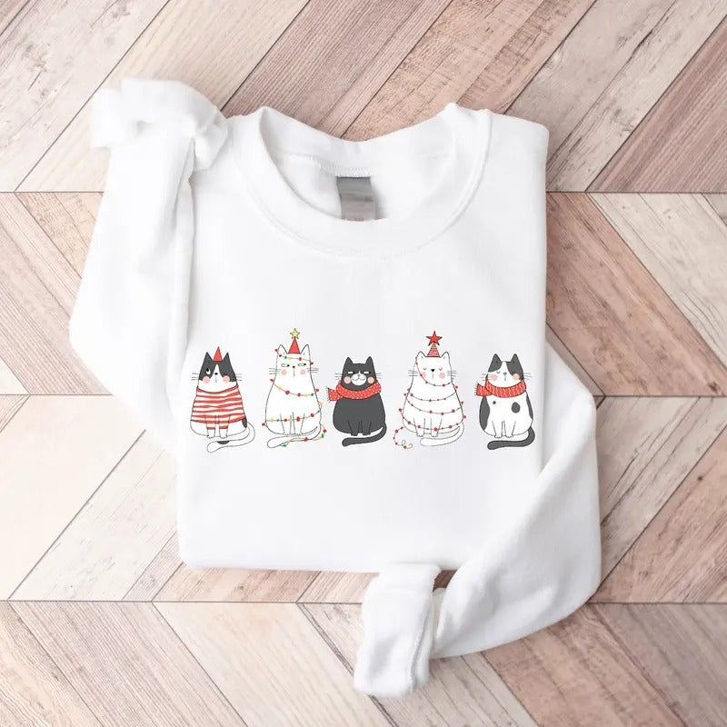 Cute Cat Cat Lover Cat Mommy Shirt Winter Shirt T-Shirts, Hoodie, Sweatshirt - T-Shirt, Sweatshirt, Hoodie