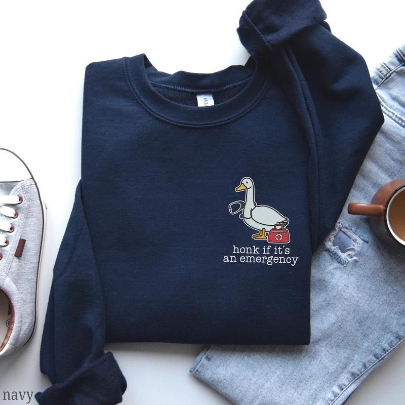 Cute EMT Funny Silly Goose Nurse Emergency Nurse EMT ER Nurse Medical Technician Shirt T-Shirts, Hoodie, Sweatshirt - T-Shirt, Sweatshirt, Hoodie