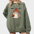 Cute Ghost Halloween Cute Ghost Comfort Shirt Bougie Ghost Shirt Halloween Coffee Shirt Halloween Ghost Spooky Season Halloween Shirts Her Halloween Top T-Shirts, Hoodie, Sweatshirt - T-Shirt, Sweatshirt, Hoodie