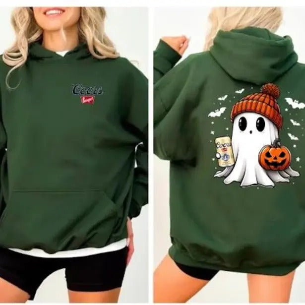 Cute Ghost Halloween Halloween Shirt Halloween Holliday & Perfect Favorite Drink Favorite Beer T-Shirts, Hoodie, Sweatshirt - T-Shirt, Sweatshirt, Hoodie