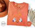 Cute Ghosts Camping Embroidered Shirt Spooky Season Outdoors Shirt Halloween Vintage Embroidery Summerween T-Shirts, Hoodie, Sweatshirt - T-Shirt, Sweatshirt, Hoodie