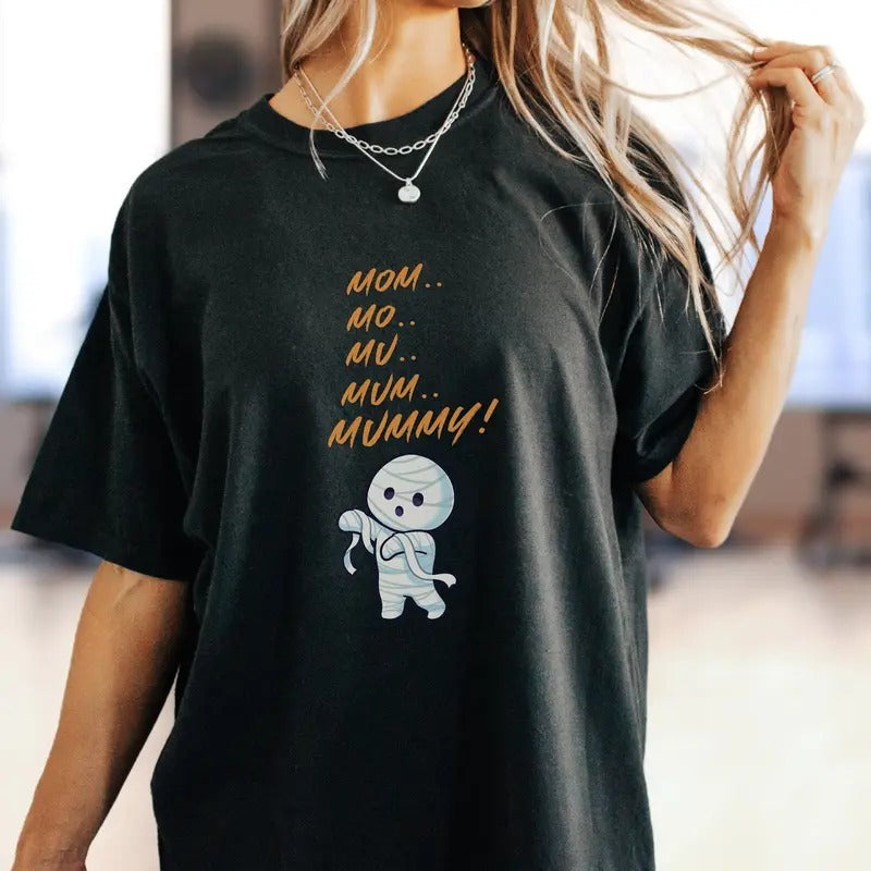 Cute Halloween Mom Mummy Spooky Season Pump Cover Trick Treat S Mom Who Loves Halloween T-Shirts, Hoodie, Sweatshirt - T-Shirt, Sweatshirt, Hoodie