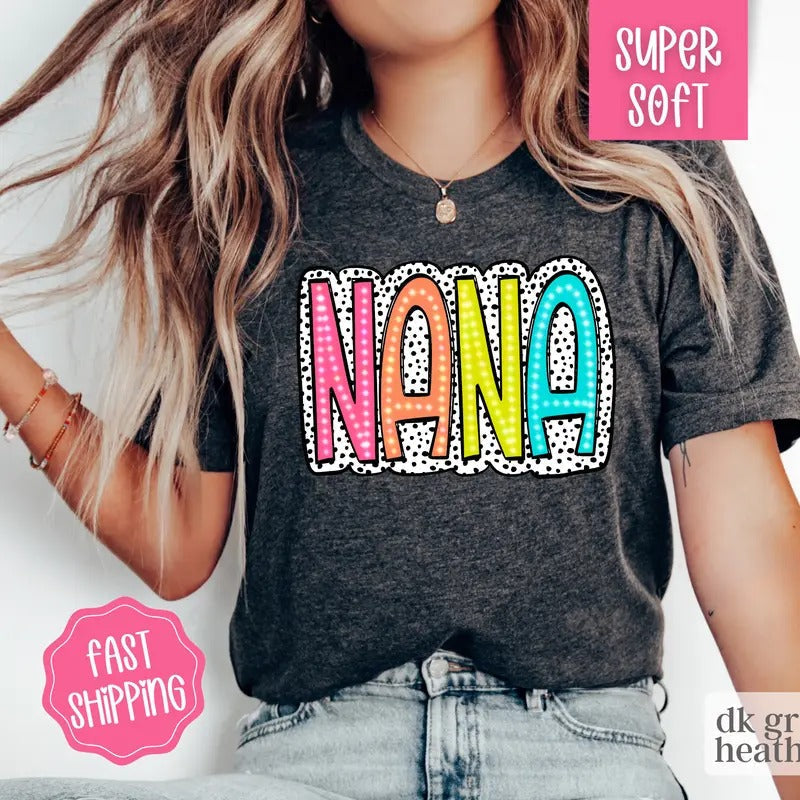 Cute Nana Shirt Nana Shirt Nana T-Shirts, Hoodie, Sweatshirt - T-Shirt, Sweatshirt, Hoodie