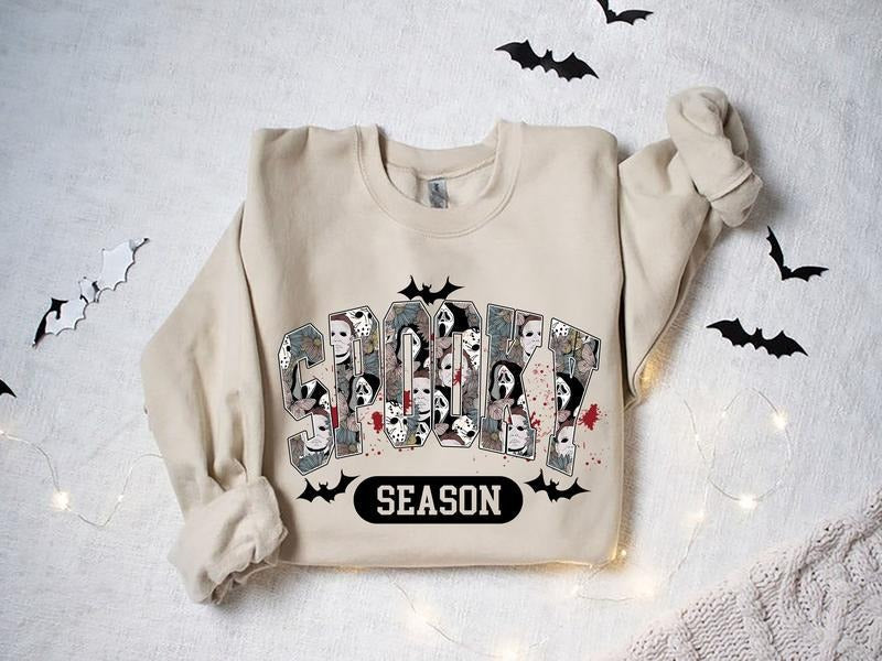 Cute Spooky Season Halloween Halloween Cute Fall Halloween Spooky Season Shirt Funny Halloween Shirt Halloween T-Shirts, Hoodie, Sweatshirt - T-Shirt, Sweatshirt, Hoodie