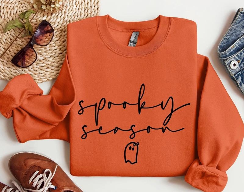Cute Spooky Season Halloween Halloween Cute Fall Halloween Spooky Season Shirt T-Shirts, Hoodie, Sweatshirt - T-Shirt, Sweatshirt, Hoodie