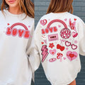 Cute Retro Groovy Cupid V Day Her T-Shirts, Hoodie, Sweatshirt - T-Shirt, Sweatshirt, Hoodie