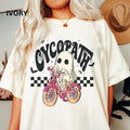 Cycopath Halloween Shirt Spooky Season Ghost Bike Shirt Summerween Shirt Comfort Colors Halloween Shirt Casual Shirt Halloween Halloween Casual Cotton Halloweenstyle{N002}2 T-Shirts, Hoodie, Sweatshirt - T-Shirt, Sweatshirt, Hoodie
