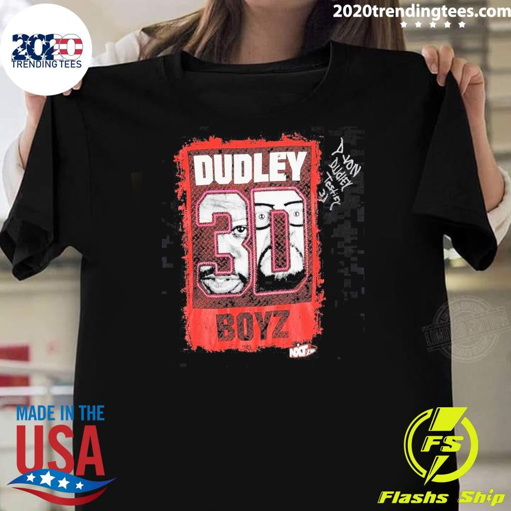 D-Von Dudley Autographed The Dudley Boyz NXT 2300 Shirt Unisex T-shirt, Sweatshirt, Hoodie, Long Sleeve Tee - T-Shirt, Sweatshirt, Hoodie