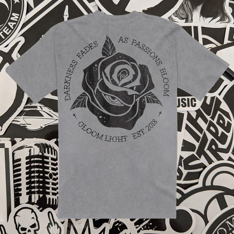 DARKNESS FADES Rose Print Casual Designer Naughty Clothes T-Shirts, Hoodie, Sweatshirt - T-Shirt, Sweatshirt, Hoodie