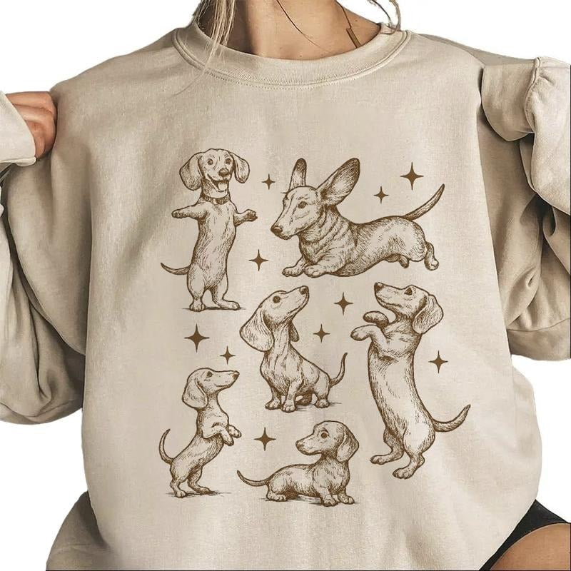Dachshund Mom Dachshund Dachshund Mama 2025 Cotton Womenswear T-Shirts, Hoodie, Sweatshirt - T-Shirt, Sweatshirt, Hoodie