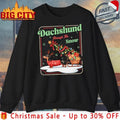 Dachshund Through The Snow Christmas 2025 shirt Unisex T-shirt, Sweatshirt, Hoodie, Long Sleeve Tee - T-Shirt, Sweatshirt, Hoodie