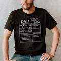Dad Character Sheet Shirt Role Playing Game Dungeons Dragons Shirt Dungeon Master DND Dad Shirt Funny Dad T-Shirts, Hoodie, Sweatshirt - T-Shirt, Sweatshirt, Hoodie