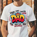 Dad Graffiti Shirt Funny Hero King Dad 100% Cotton Soft Cozy Fabric T-Shirts, Hoodie, Sweatshirt - T-Shirt, Sweatshirt, Hoodie
