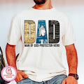 Dad Man God Protector Hero Shirt Dad Shirt Christian Dad Shirt Praying Dad Shirt Bible Verse Shirt Father Shirt Religious Dad Shirt Dad Shirt Father T-Shirts, Hoodie, Sweatshirt - T-Shirt, Sweatshirt, Hoodie
