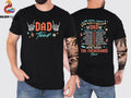 Dad Tour Shirt Dada Fatherhood Shirt Shirt Father Some Days I Rock Shirt Front Back Shirt T-Shirts, Hoodie, Sweatshirt - T-Shirt, Sweatshirt, Hoodie
