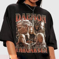 Daem0n Retro Bootleg Vintage 90s Rap House Dragon Shirt House Dragon Shirt Tv Book Character Shirt Short Sleeve Shirt T-Shirts, Hoodie, Sweatshirt - T-Shirt, Sweatshirt, Hoodie