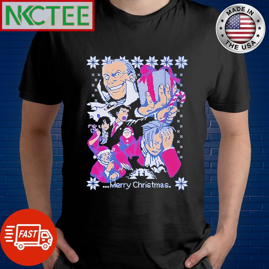 Daily Ace Attorney Merry Christmas shirt Unisex T-shirt, Sweatshirt, Hoodie, Long Sleeve Tee - T-Shirt, Sweatshirt, Hoodie