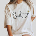 Daisy Smile Face Shirt Daisy Flower Smile Happy Shirt Her Positive Saying Summer Daisy Flower Shirt Floral Mom Flower Shirt Wildflower Smile Faces T Shirt Smile Floral Mom Comfort T-Shirts, Hoodie, Sweatshirt - T-Shirt, Sweatshirt, Hoodie